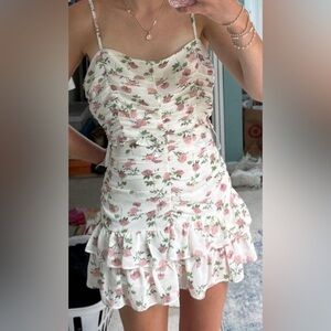 Cotton Candy LA Floral Set Two-Piece